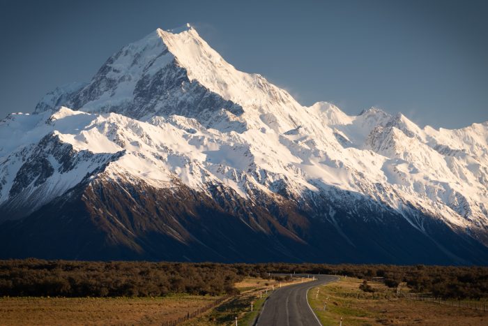 New Zealand Mount Aoraki Road by JP