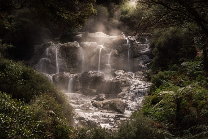 New Zealand Hell's Gate Falls Rotorua By JP