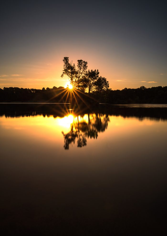 Lake Arapuni At Sunset 1