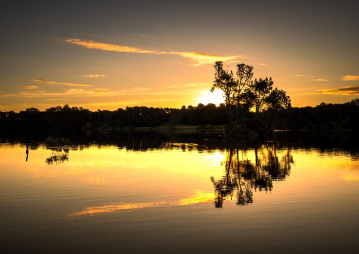 Lake Arapuni At Sunset 2